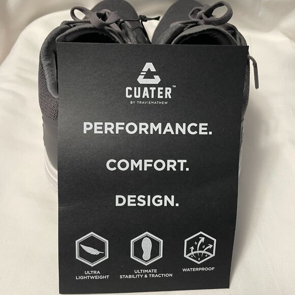 TravisMathew Mens Golf Shoes Size 8.5 The Moneymaker Grey - Picture 10 of 13